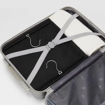 YOUDENOVA 6-Shelf Hanging Closet Organizer Black