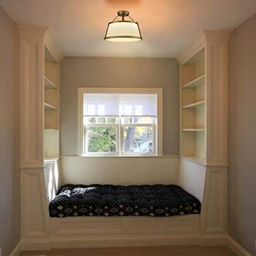 Stylish DANSEER Drum Ceiling Light - Dimmable LED Fixture with Modern Charm