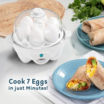 Elite Gourmet EGC-007 Rapid Egg Cooker 7 Egg Capacity
