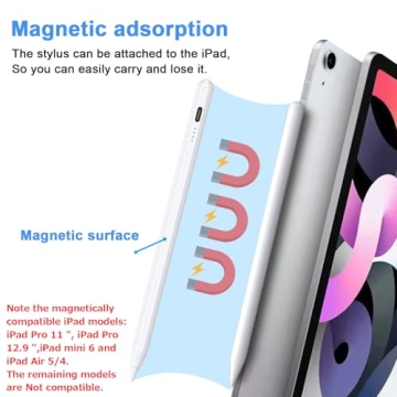 Affordable Stylus Pen for iPad - Palm Rejection & Fast Charging