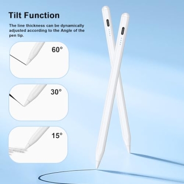 Affordable Stylus Pen for iPad - Palm Rejection & Fast Charging