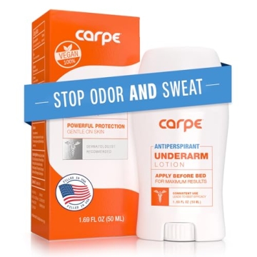 Carpe Underarm Antiperspirant - Clinical Strength Sweating Solution
