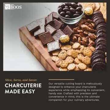 John Boos Block Large Reversible Wood Chopping Board, CCB Series, 20"x15"x2.25", Maple