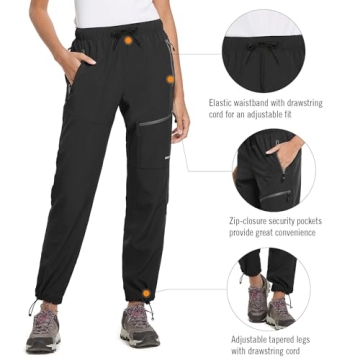 Lightweight Quick Dry Women's Hiking Pants - BALEAF
