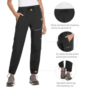 Lightweight Quick Dry Women's Hiking Pants - BALEAF