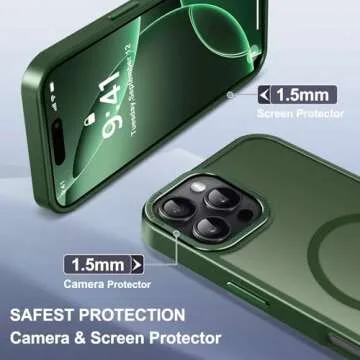 Newfuture iPhone 16 Pro Case Magnetic Shockproof Protection