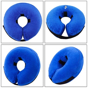 Comfortable Inflatable Dog Cone Collar for Recovery