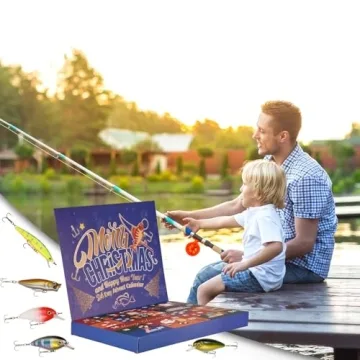 Fishing Advent Calendar 2024 with Lures & Tackle
