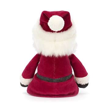 Jellycat Jolly Santa Stuffed Toy, Original 13.5 inches - Christmas Plush Toy - Classic Children's Gift