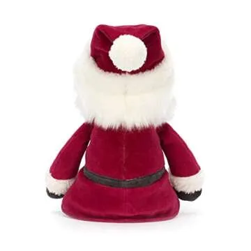 Jellycat Jolly Santa Stuffed Toy, Original 13.5 inches - Christmas Plush Toy - Classic Children's Gift