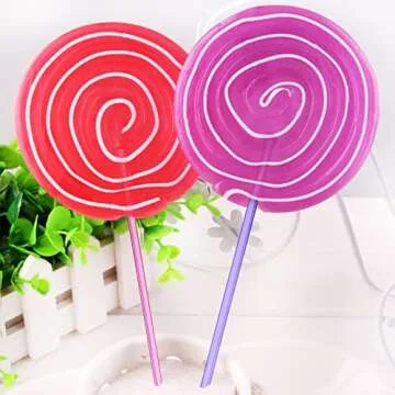 hapray 100-PCS Colorful Plastic Swizzle Sticks for Drinks