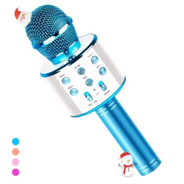 VERKB Kids Karaoke Microphone for Fun Singing