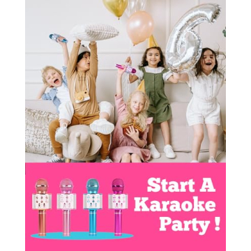 VERKB Kids Karaoke Microphone for Fun Singing