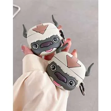 Cute Cartoon Case Compatible with New Apple AirPods (3rd Gen) Silicone Shockproof Cover