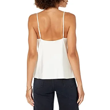 The Drop Women's Christy Cowl Neck Silky Top Shirt