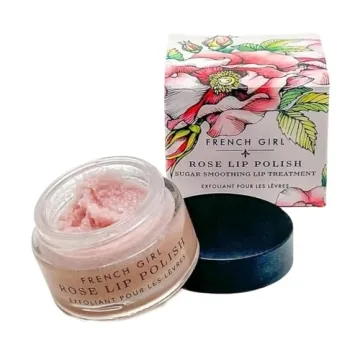 French Girl Rose Lip Scrub - Clean Hydrating Lip Exfoliator