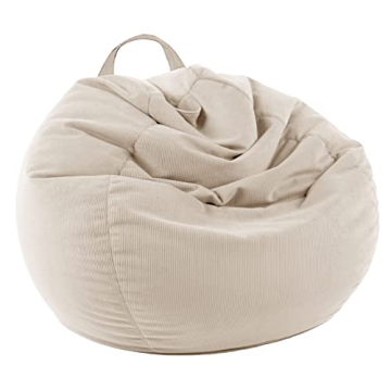 LPMOERA Storage Bean Bag Cover for Kids and Adults