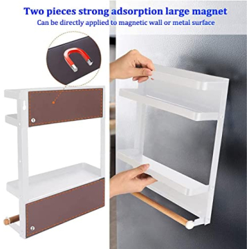 Dr.BeTree Magnetic Spice Rack - Space Saving Kitchen Solution