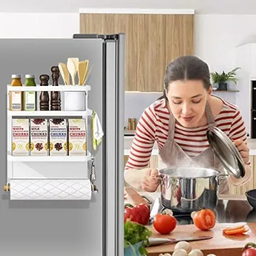 Dr.BeTree Magnetic Spice Rack - Space Saving Kitchen Solution