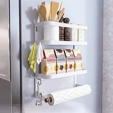 Dr.BeTree Magnetic Spice Rack - Space Saving Kitchen Solution