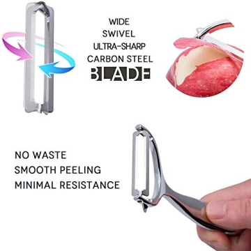 Premium Stainless Steel Potato Vegetable Peeler For All