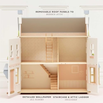 Le Toy Van Mayberry Manor Premium Wooden Dollhouse