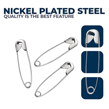 Luxurecourt 250 Pack Assorted Safety Pins for Crafts