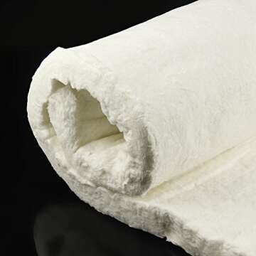 High-Temp Ceramic Fiber Insulation Blanket for Stoves 2400F