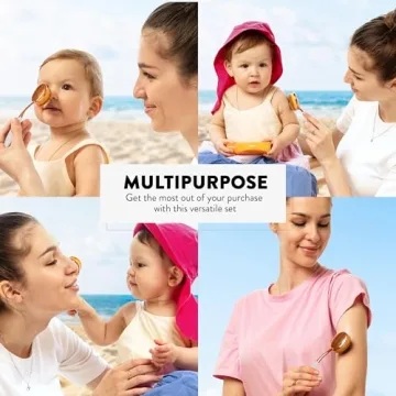 Mothercould Sunscreen Brush Set for Families and Kids