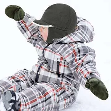 Sarfel Toddler Gloves Ages 2-4 Toddler Waterproof Mittens for Toddler Boys Toddler Mittens Waterproof Toddler Winter Gloves 4T