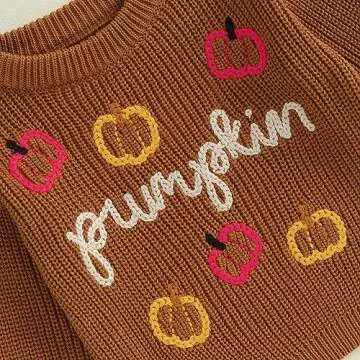 Karwuiio Cozy Knit Toddler Sweater for Stylish Kids