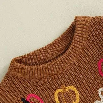 Karwuiio Cozy Knit Toddler Sweater for Stylish Kids