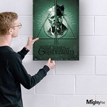 MIGHTYPRINT Fantastic Beasts - Crimes of Grindelwald - Deathly Hallows - Dumbledore - Jude Law - Joh...