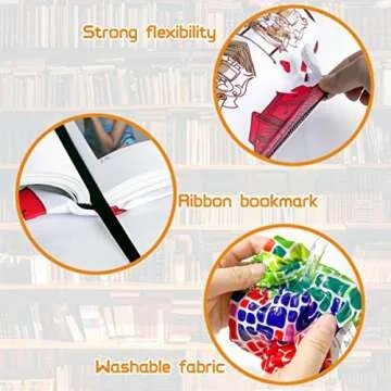 Protective Stretchable Book Covers for All Ages and Styles