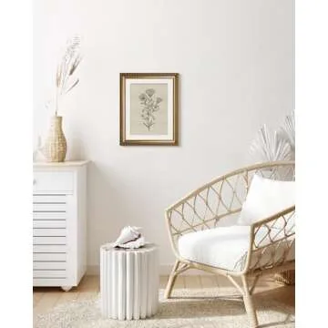 InSimSea Gold Framed Wall Art for Elegant Home Decor