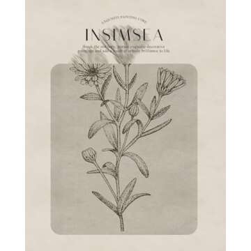 InSimSea Gold Framed Wall Art for Elegant Home Decor