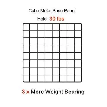 KOUSI Portable Storage Cube Cube Organizer Cube Storage Shelves Cube Shelf Room Organizer Clothes Storage Cubby Shelving Bookshelf Toy Organizer Cabinet, Transparent White, 30 Cubes Storage