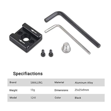 SmallRig Cold Shoe Mounts for Cameras - 2pcs Set