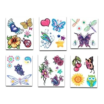 50 Dazzling Crenstone Glitter Tattoos Sparkling Fun