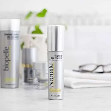 Biopelle Tensage Growth Factor Daily Facial Serum with SCA 15 Biorepair Index, 1 Oz