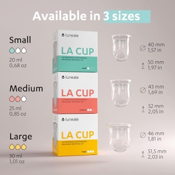 La Cup Luneale Stemless Menstrual Cup - Comfort & Quality