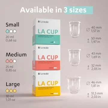 La Cup Luneale Stemless Menstrual Cup - Comfort & Quality