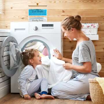 VOTLEVT Stackable Laundry Pods and Dryer Sheet Organizer