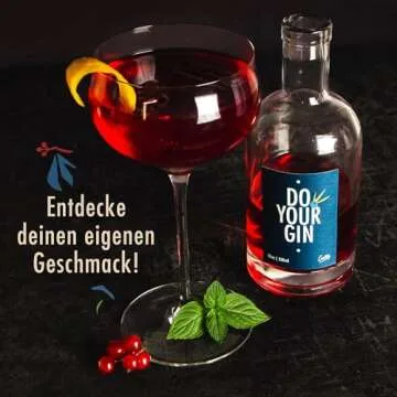 Craftly Gin Infusion Kit - Natural Botanicals for Cocktails