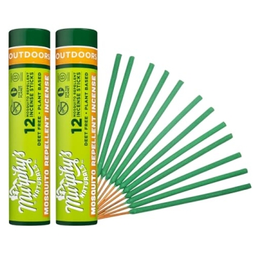 Murphy’s Naturals Mosquito Repellent Incense Sticks (24 Count) | Proven Natural Ingredients Like R...