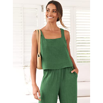 Stylish ANRABESS Women's 2 Piece Summer Outfit