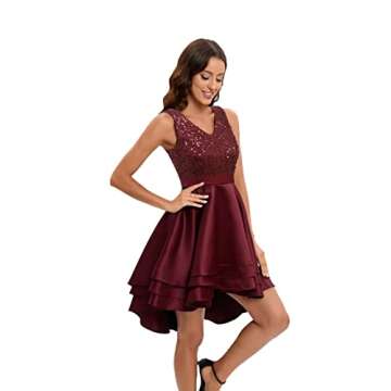 Meetjen Prom Dress for Young Ladies in Sparkly Design