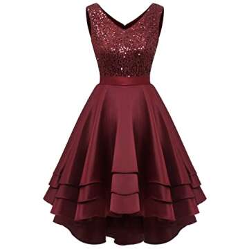 Meetjen Prom Dress for Young Ladies in Sparkly Design