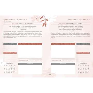 Read Through the Bible in a Year Planner 2025 Edition