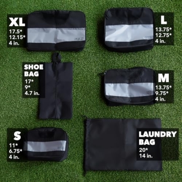 Veken Packing Cubes Set - Organize Your Travel Easily